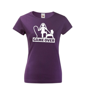 Dámnské tričko na rozlúčku Game Over 3