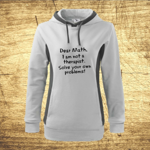 Dámska mikina s motívom Dear math