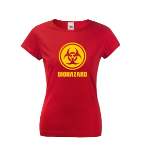 Dámske tričko Biohazard - ideálne pre Geekov a hráčov počítačových hier