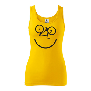 Dámské tričko - Cyklo úsmev pre lepšiu náladu