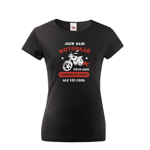 Dámské tričko Jsem babi motorkář - skvelý darček pre babku