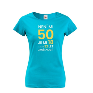 Dámské tričko k 50. narodeninám