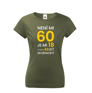 Dámské tričko k 60. narodeninám
