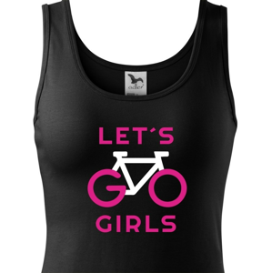 Dámske tričko Lets Go Girls - ideálne cyklistické tričko 