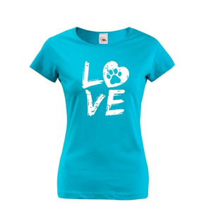 Dámske tričko pre psíčkarky - Dog Love