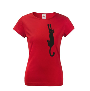 Dámske tričko s mačkou- ideálny darček pre milovníkov mačiek