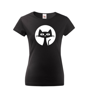 Dámske tričko s mačkou - štýlový darček pre milovníkov mačiek