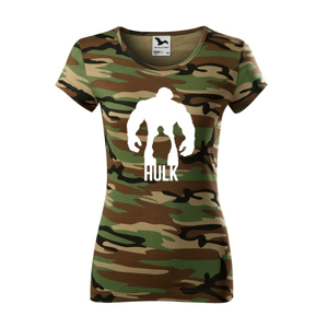 Dámské tričko s motivem oblíbeného seriálu Hulk
