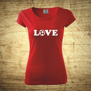 Dámske  tričko s motívom Love
