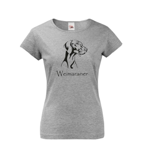 Dámské tričko Weimarský stavač  - ideálny narodeninový darček