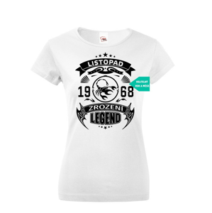 Dámské tričko Zrodenie legendy - Heureka recenze 98 %