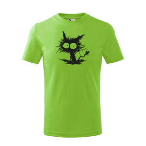 Detské tričko mačko príšerka  - ideálny darček pre milovníkov mačiek