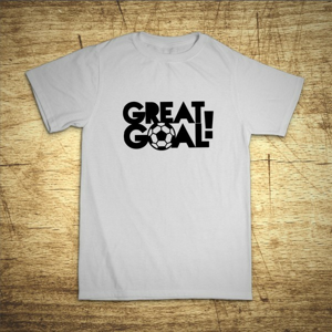 Detské tričko s motívom Great goal