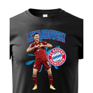 Detské tričko s potlačou Robert Lewandowski - tričko pre milovníkov futbalu