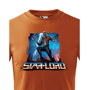 Detské tričko s potlačou Star-Lord- ideálny darček pre fanúšikov Marvel