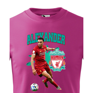 Detské tričko s potlačou Trent Alexander-Arnold - tričko pre milovníkov futbalu