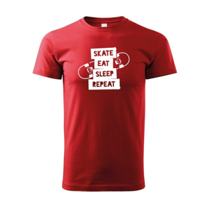 Detské tričko Skate-eat-sleep-repeat - ideálny darček