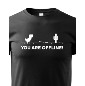 Detské tričko You are Offline - ideálne tričko pre Geekov
