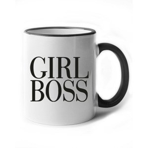 Keramický hrnček - Girl boss - moderný hrnček pre ženy