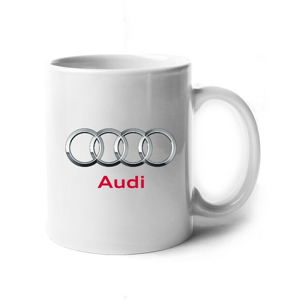 Keramický hrnek s motivem Audi