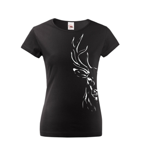 Originálne tričko so siluetou jeleňa - ideálny darček pre poľovníkov