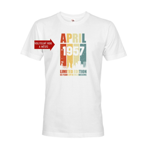 Pánské narodeninové tričko s rokom narodenia - skvelý darček na narodeniny