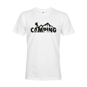 Pánske tričko Camping - ideálne tričko na kempovanie