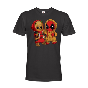 Pánské tričko Deadpool a Groot - super darček