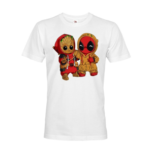 Pánské tričko Deadpool a Groot - super darček
