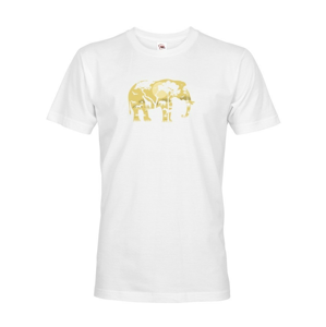 Pánské tričko  Elephant - Ideálne tričko pre cestovateľov
