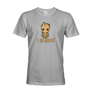 Pánské tričko Groot z filmu Strážci galaxie - Ja som Groot na tričku