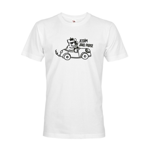 Pánske tričko Jazdím ako prasa - ideálnyí darček pre každého šoféra