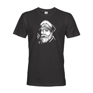 Pánske tričko Kapitán -  tričko na vodu pre kapitána lode