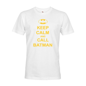 Pánské tričko - Keep calm and call Batman