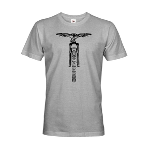 Pánske tričko MTB  s horským bicyklom - skvelý darček k narodeninám