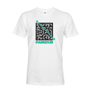 Pánské tričko - Parkour bludisko