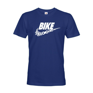 Pánske tričko pre cyklistov BIKE - vtipná paródia známej značky