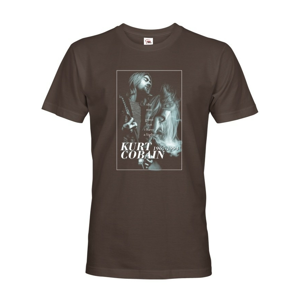 Pánske tričko pre fanúšikov skupiny Nirvana - Kurt Cobain