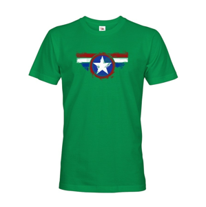 Pánske tričko pre milovníkov Marveloviek -  Kapitán Amerika