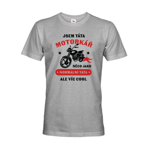 Pánske tričko pre tata motorkára - ideálny darček
