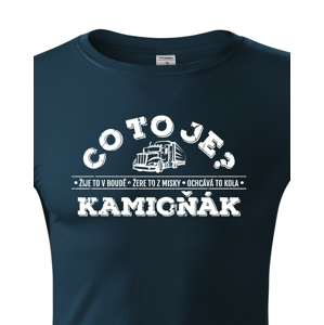 Pánske tričko pre vodiča kamiónu / Kamioňák - ideálny darček