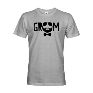 Pánske tričko pre ženícha Groom - ideálne tričko na rozlúčku