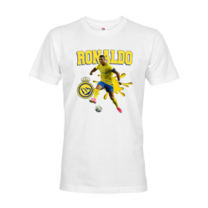 Pánské tričko s potiskem  Cristiano Ronaldo - Al Nassr -  pánské tričko pro milovníky fotbalu