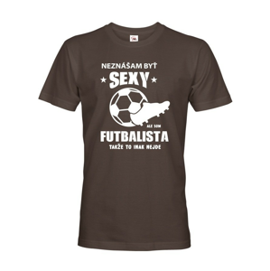 Pánske tričko s potlačou Sexy futbalista