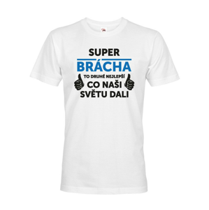 Pánske tričko Super bráško - ideálny narodeninový darček pre brata