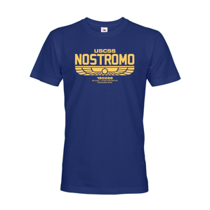 Pánske tričko USCSS Nostromo - motív z obľúbenej série Votrelec