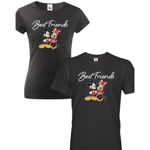 Párové tričká Mickey a Minnie - skvelý darček na Valentína