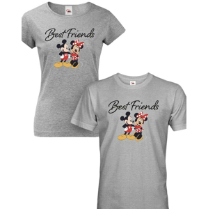 Párové tričká Mickey a Minnie - skvelý darček na Valentína