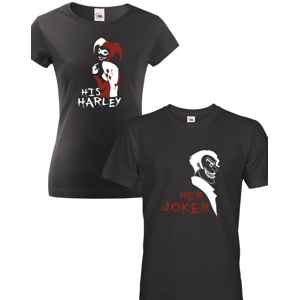 Tričká pre páry Joker a Harley Quinn - štýlové tričká s nápadom