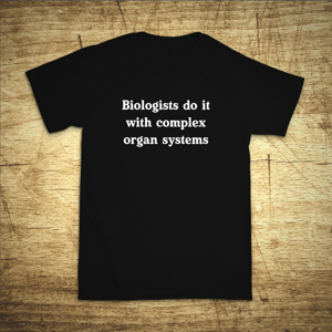 Tričko s motívom Biologists